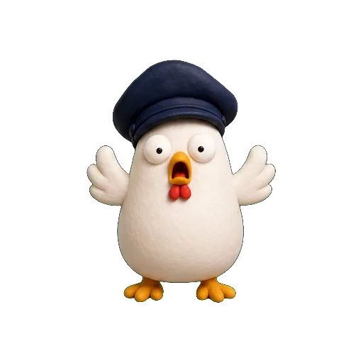 Shocked WINGIT sticker